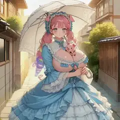 フリルな痛豚さん