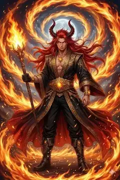 紅蓮の炎を纏う大魔道士の覚醒