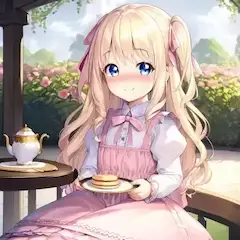 金髪少女とお茶会