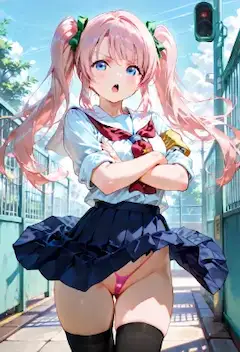 待ち構えてる風紀委員長