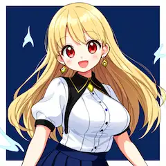 創作キャラ　戎瓔花（アイコンver）
