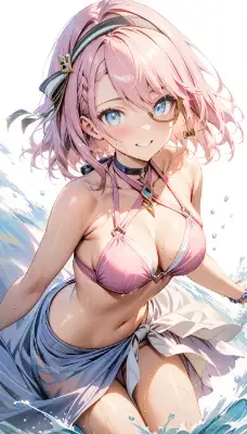 【原神】シャルロット 水着