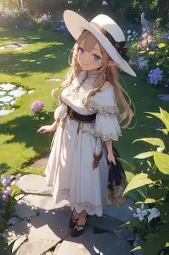 エルフちゃんとお出かけ