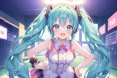 ツインテ最強ミクさん