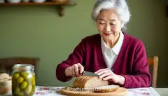 おばあちゃんの知恵、黒パンの伝統 - Grandmother's wisdom, the tradition of black bread