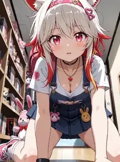 狐耳少女のぬいぐるみ探検記