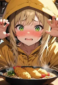 は、はやく食べたい