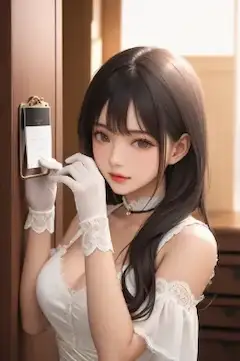 夜光蝶　バイトする苦学