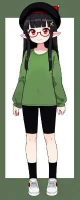 創作キャラ　阿良木文絵