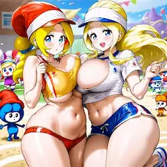 汗と笑顔のスポーツガールズ