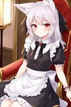 にゃんこ、ほほをそめる