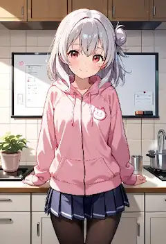 「ここに貼るものはこのマグネットを使ってね～♪」