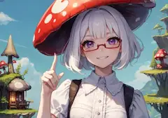 きのこさんとキノコの家！