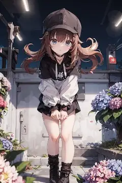 夜散歩そらちゃん