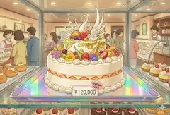 【カップケーキ】割賦ケーキ