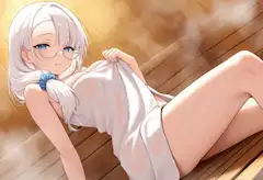蒸気のヴェールに隠された休息の瞬間