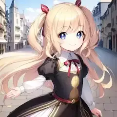 中世な金髪少女 試作品