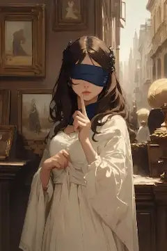 彼女は秘密を守る。