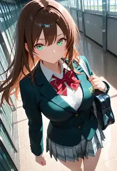 Lora試運転:ブレザータイプの女子高生・女子中学生の制服Japanese Blazer School Uniform