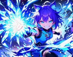 必殺！アイスフィンガー！