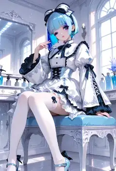 静けさが髪に触れたあと