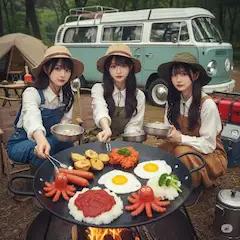 女子キャン