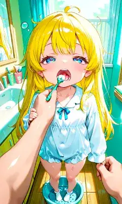 歯磨きの時間