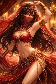 紅蓮のヴェールの踊り手