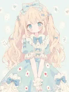 青いドレスのトランプ姫の秘密。