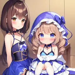 洋風人形っぽい女の子