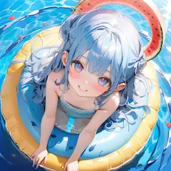 はしゃぐ子