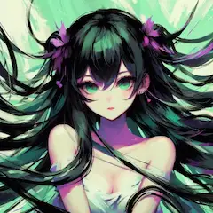 【R15】緑色のうちの子＊(6枚)
