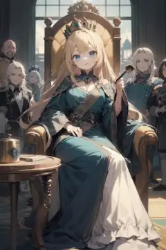姫と盗賊・女王と