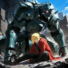 エドとアル（エルリック兄弟）