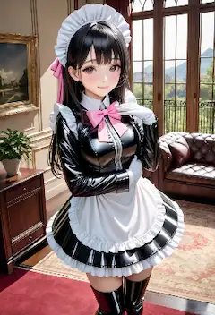 リボンのメイド