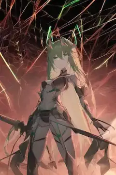 戦うロボット風女の子