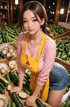 豊作の喜び