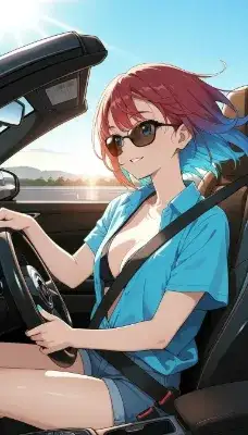 ドライブデート(助手席視点)