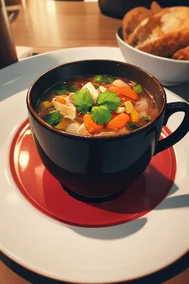 冬の夜に輝く野菜のスープ物語