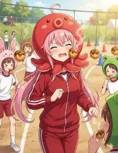たこ焼き喰い競争