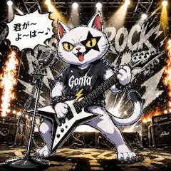 君が〜よ〜は〜♪（ごんた）