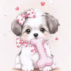 可愛いわんちゃん