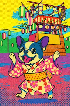 Bulldog at Summer Festival