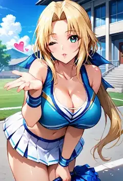 エレナ様　チアリーダー