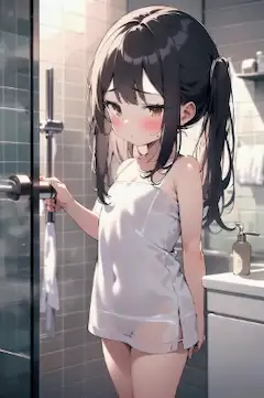 まだパパとお風呂に入りたいお年頃
