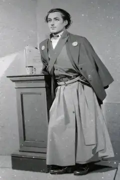 坂本竜馬(写真からイラスト化)
