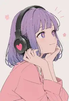 紫髪少女のメロディーな午後
