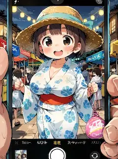 お兄ちゃんと夏祭り