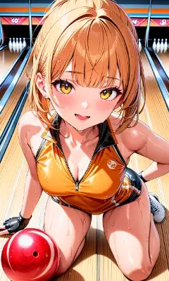 ストライクの女神！ボウリング界のエース