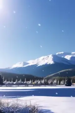 雪の景色